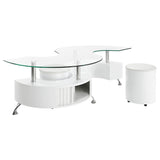 Buckley Coffee Table and Stools Set