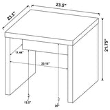 Lynette Rectangular Coffee and End Table Set Mango