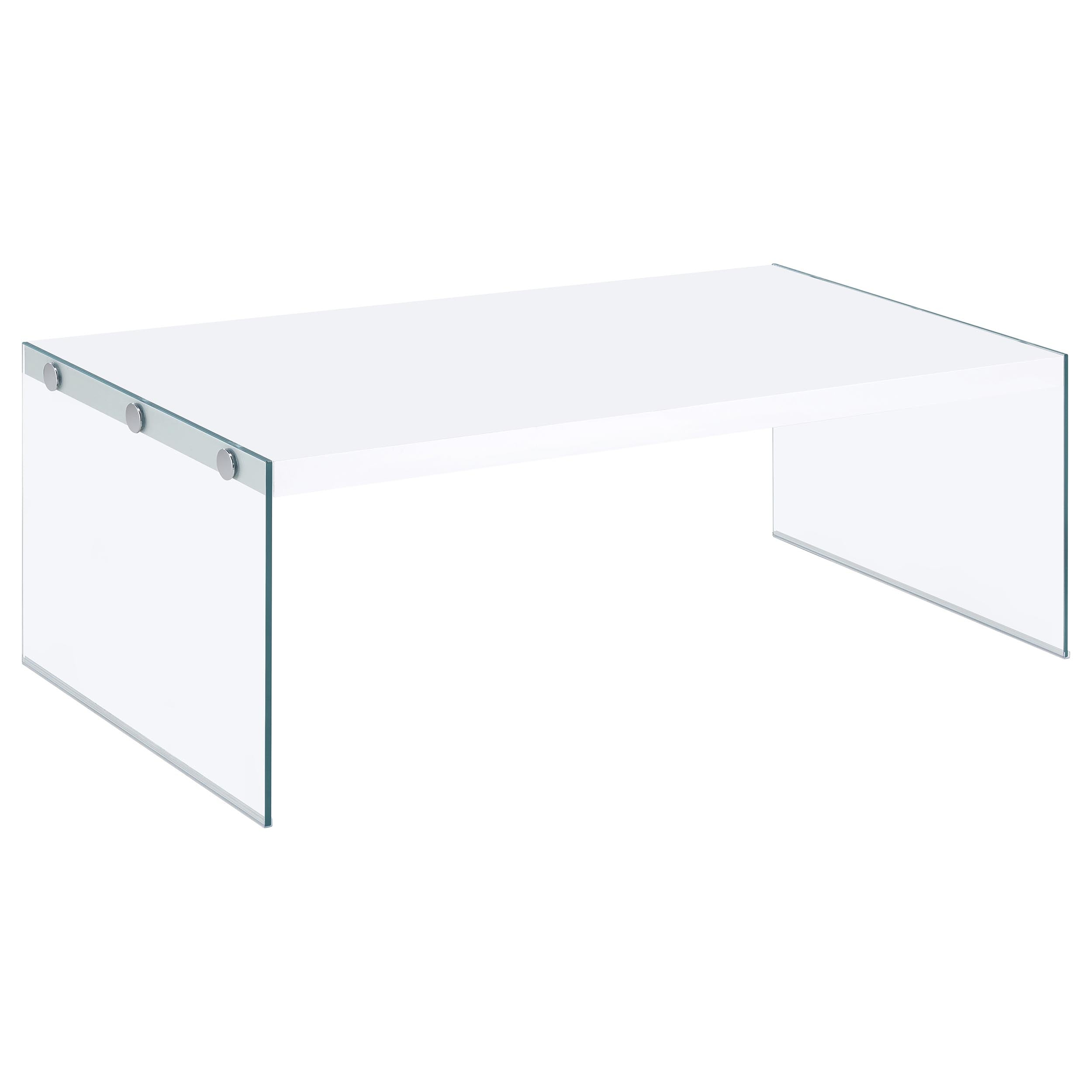 Opal Coffee and End Table Set High Gloss