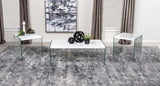 Opal Coffee and End Table Set High Gloss