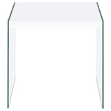 Opal Coffee and End Table Set High Gloss
