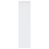 Jude 3-shelf Engineered Wood Media Tower High Gloss White