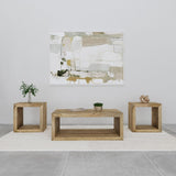 Benton Solid Mango Coffee and End Table Set Natural
