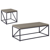 Birdie Coffee and End Table Set Sonoma Grey