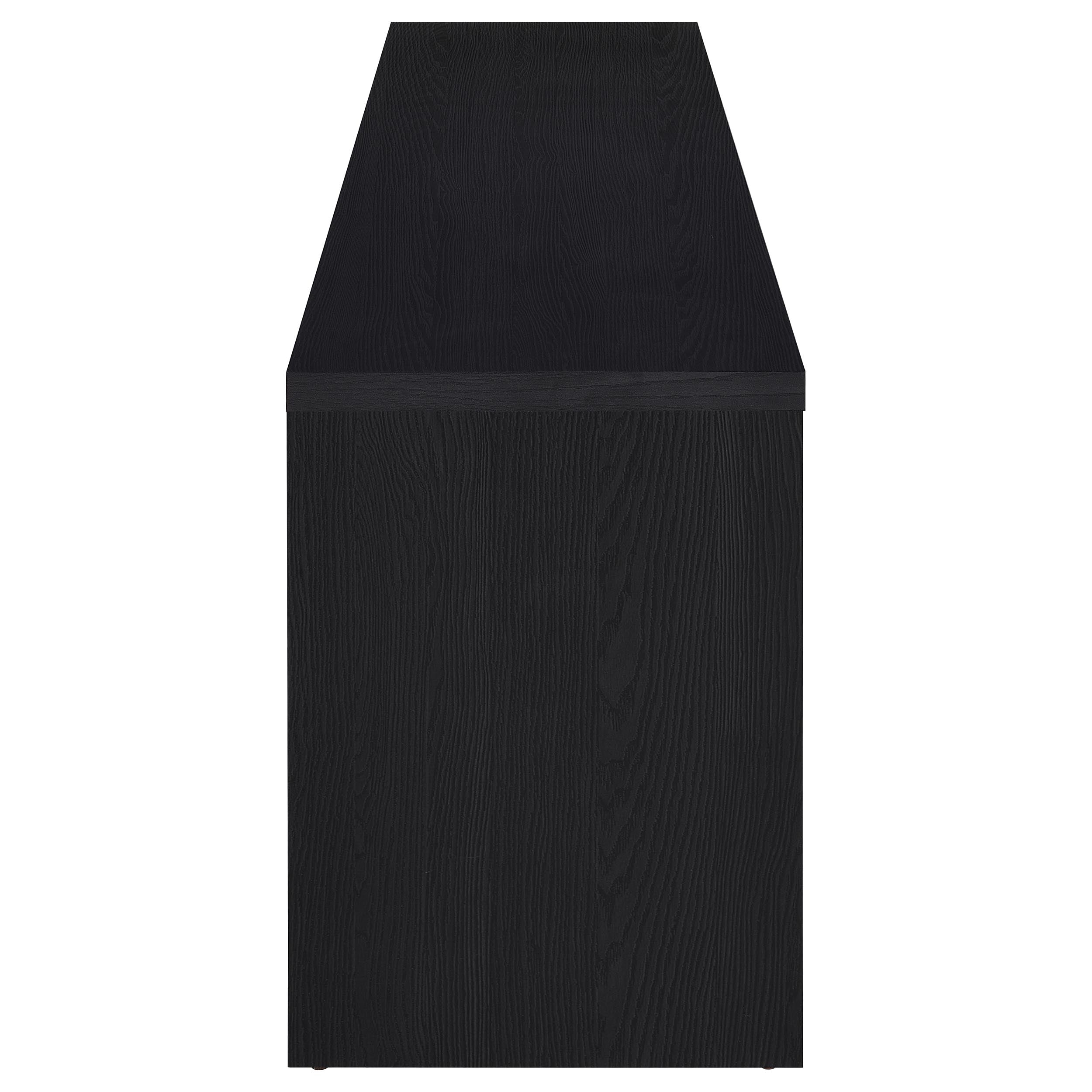 Rutland 78-inch 3-drawer TV Stand Media Console Black