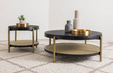 Arini Round Coffee and End Table Set