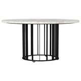 Haven Round Marble Coffee and End Table Set
