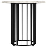 Haven Round Marble Coffee and End Table Set