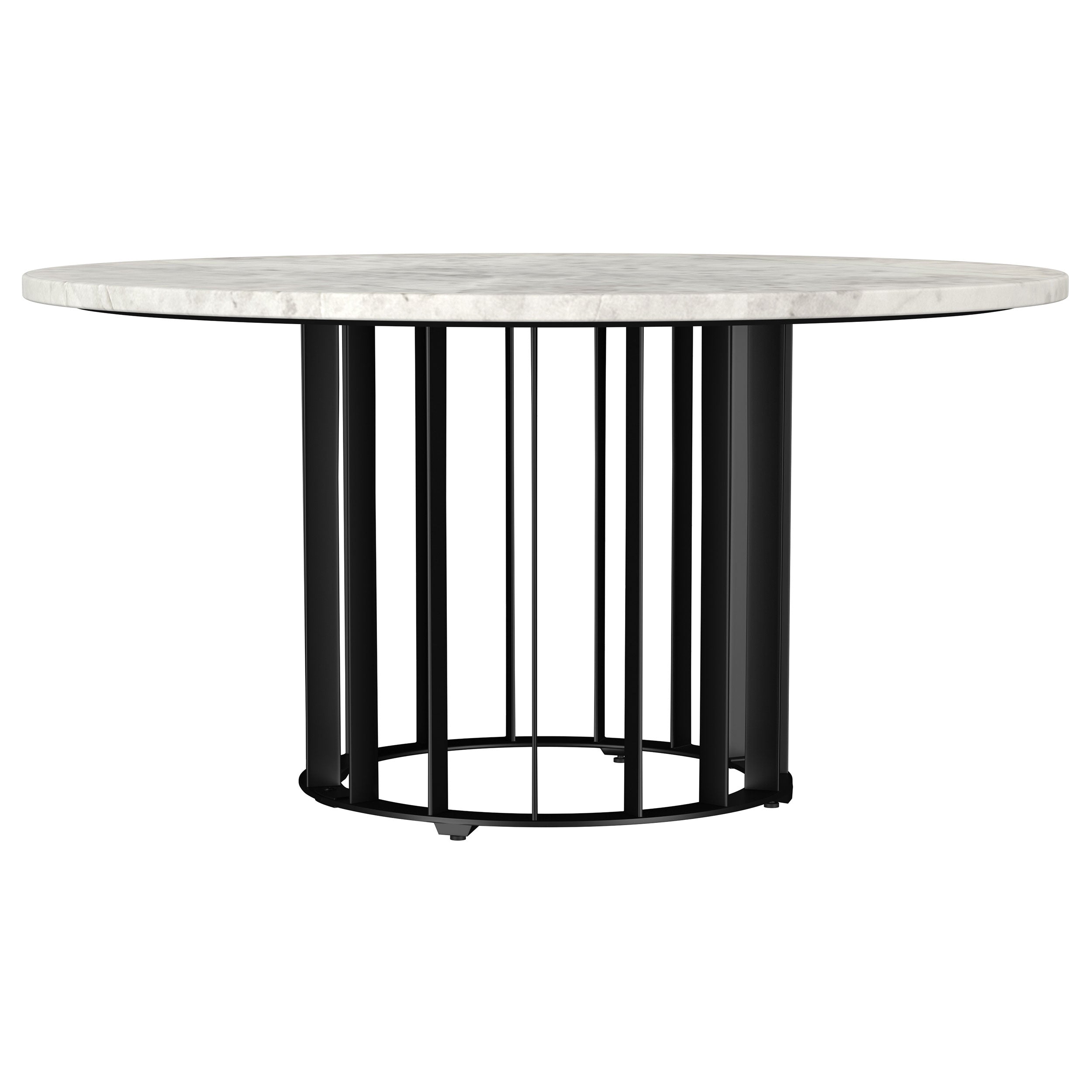 Haven Round Marble Coffee and End Table Set