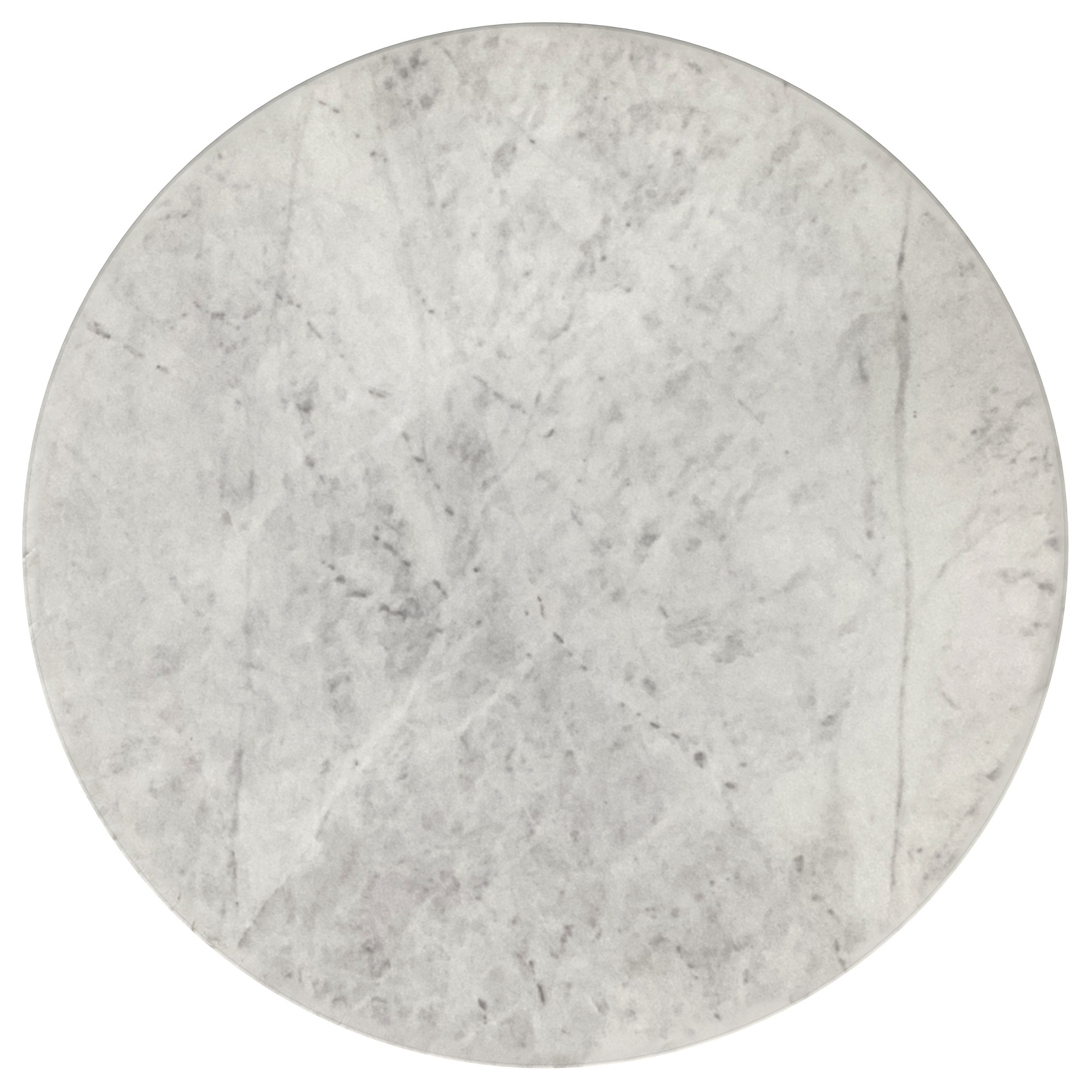 Haven Round Marble Coffee and End Table Set