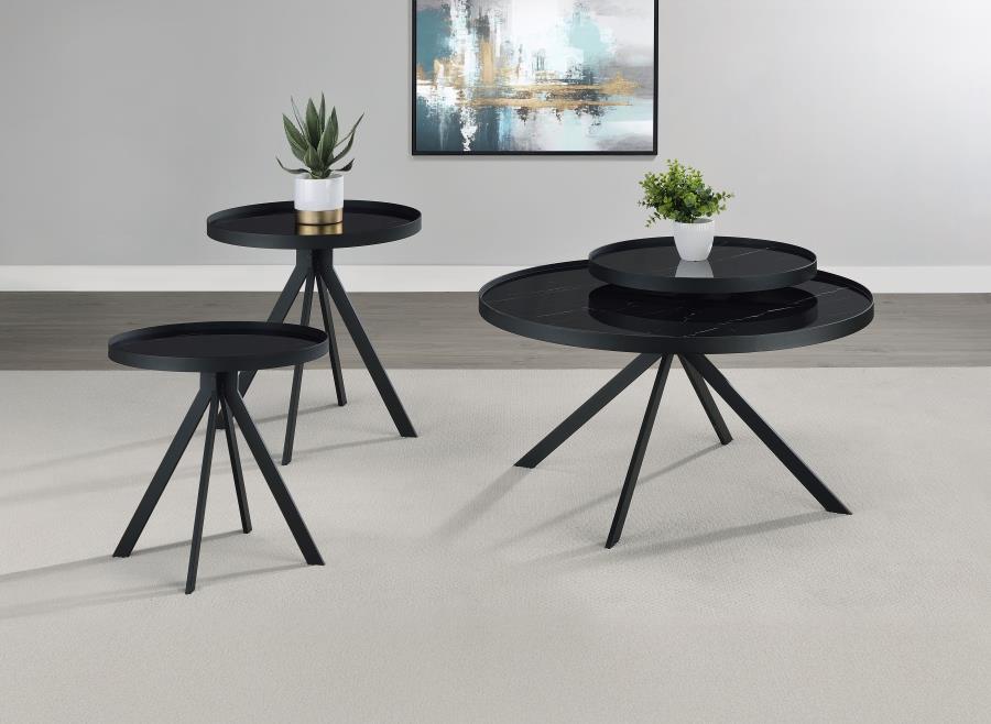 Briggs Round Coffee and End Table Set