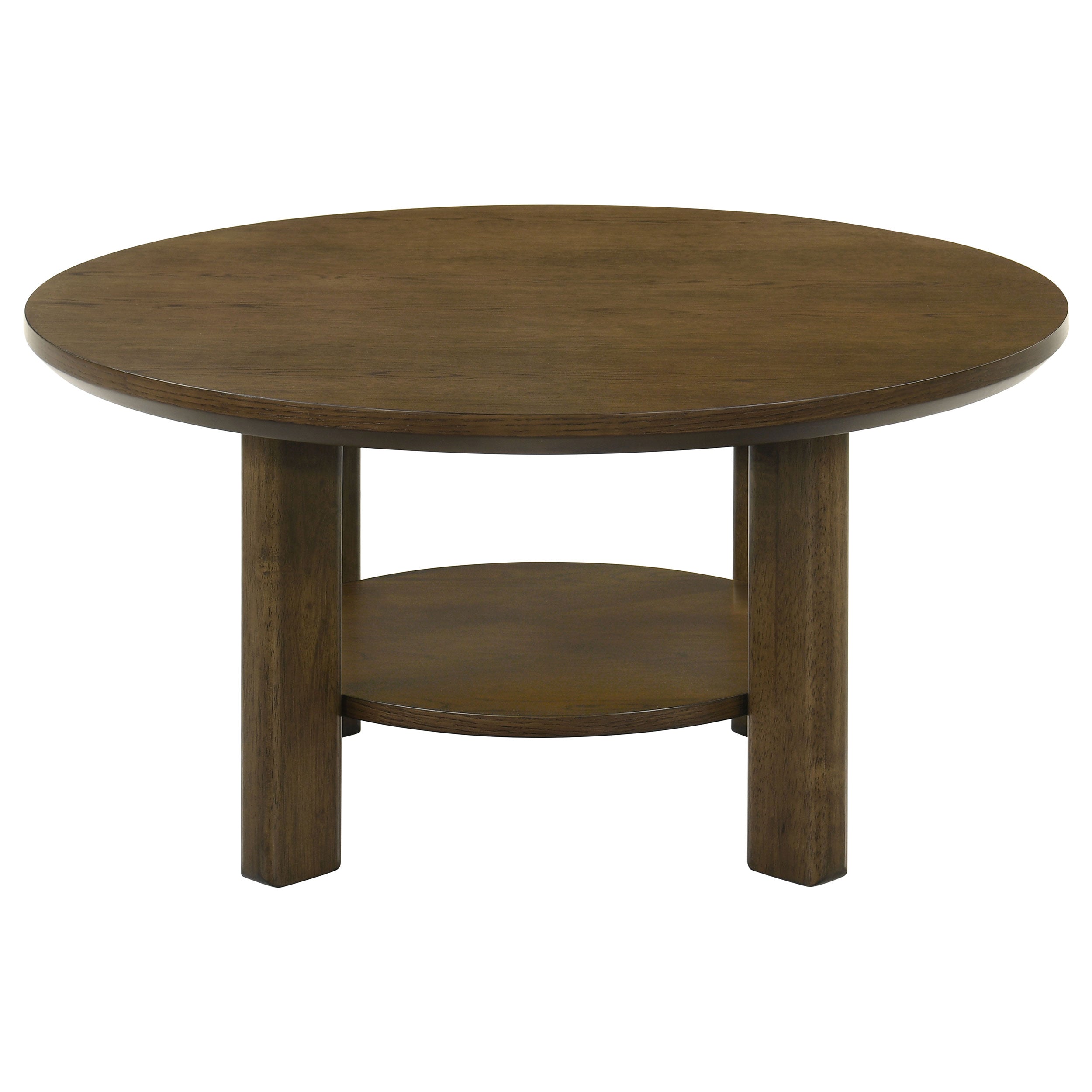 Ottowa 36-inch Round Wood Cocktail Coffee Table