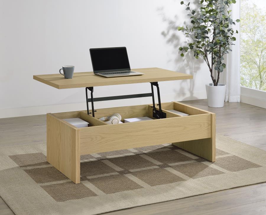 Canoga Engineered Wood Lift Top Coffee Table