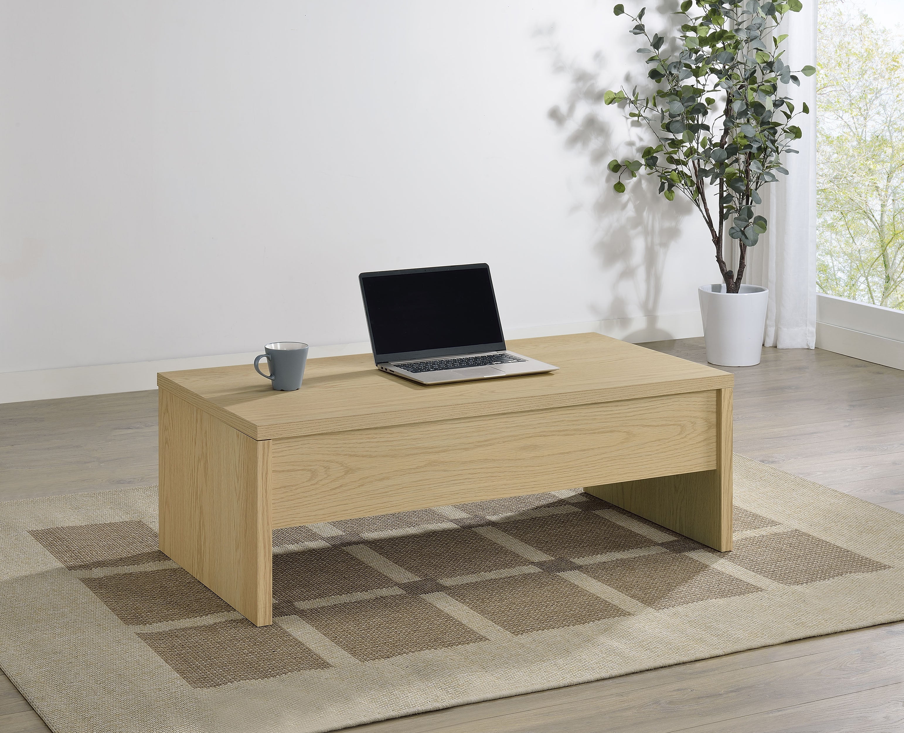 Canoga Engineered Wood Lift Top Coffee Table