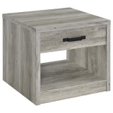 Felix Coffee and End Table Set Grey Driftwood