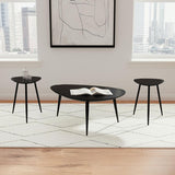 Odessa Triangular Coffee and End Table Set