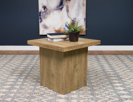 Devar Square Engineered Wood End Table