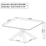 Carvell Square Coffee and End Table Set Mirage