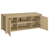Laurelton 60-inch 2-door TV Stand Media Console Light Oak