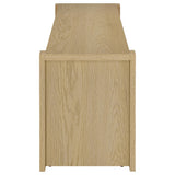 Laurelton 60-inch 2-door TV Stand Media Console Light Oak