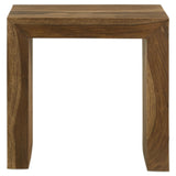 Odilia Solid Wood Coffee and End Table Set Auburn