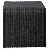 Cahya Woven Rattan Square End Table