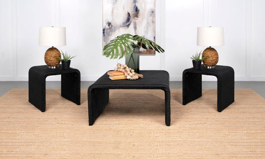 Cahya Rattan Coffee and End Table Set
