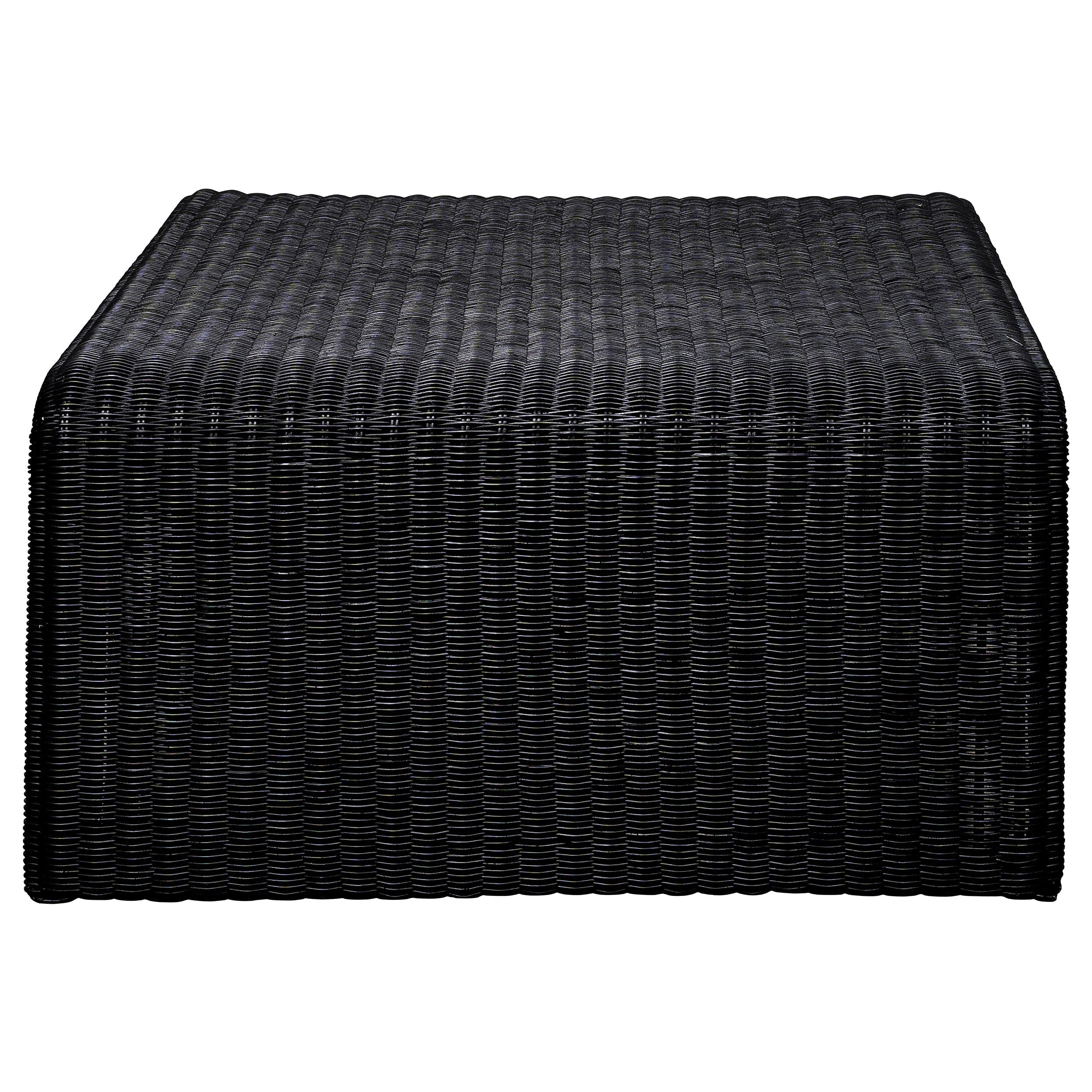 Cahya Woven Rattan Square Coffee Table