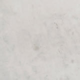 Astoria Round Genuine Marble Side End Table White