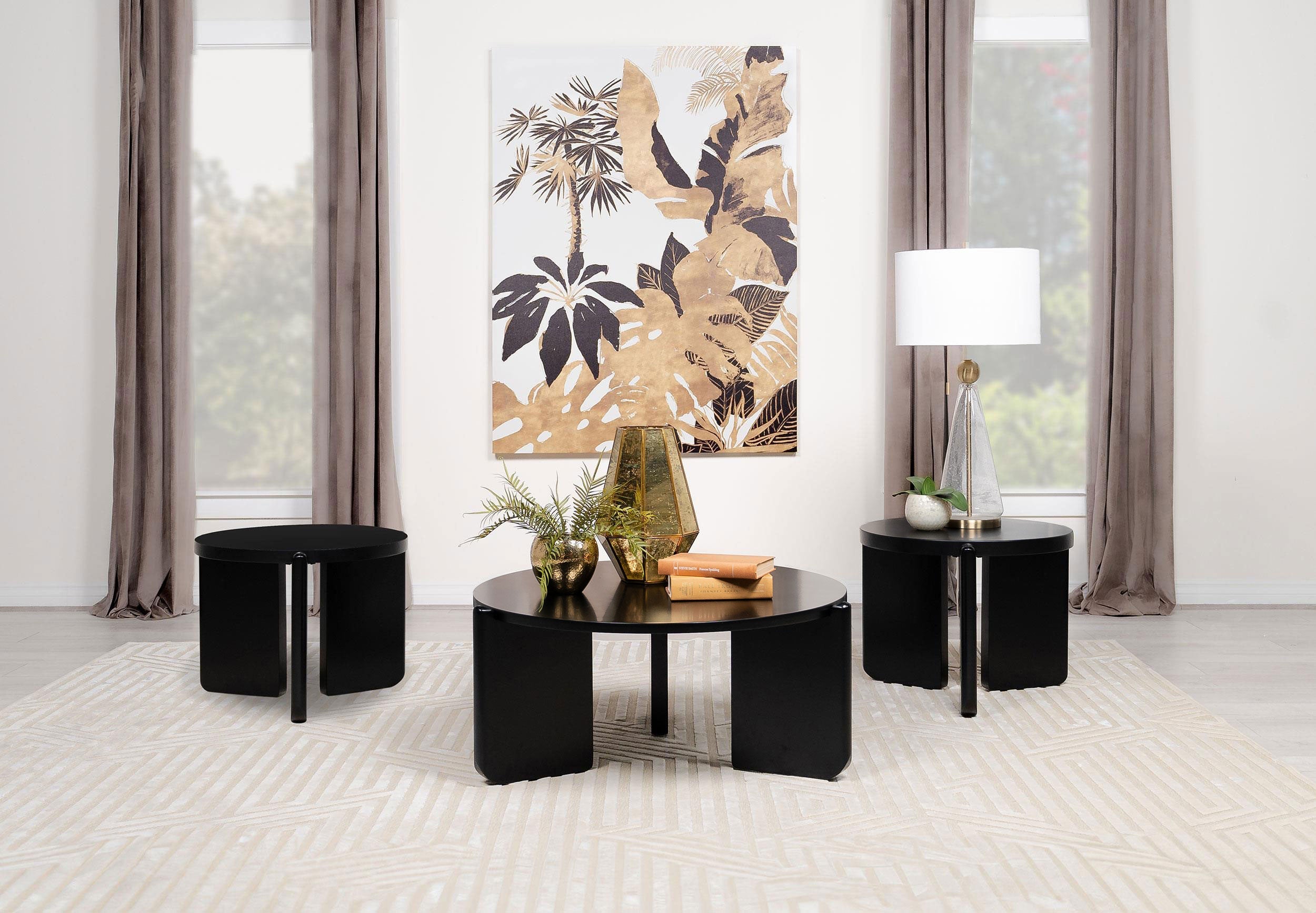 Cordova Solid Wood Coffee and End Table Set