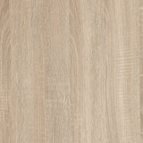 Fowler 1-shelf Round Engineered Wood Side End Table Natural