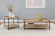 Fallon Rectangular Coffee and End Table Set Natural