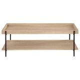 Fallon Rectangular Coffee and End Table Set Natural