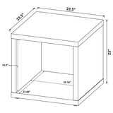 Frisco Square Engineered Wood Side End Table