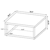 Frisco Square Engineered Wood Coffee Table