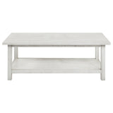 Payne Wood Coffee Table with Shelf