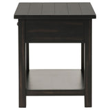 Payne 1-drawer Wood End Table with Shelf
