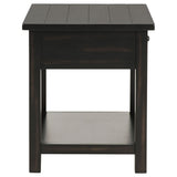 Payne 1-drawer Wood End Table with Shelf