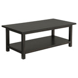 Payne Wood Coffee Table with Shelf