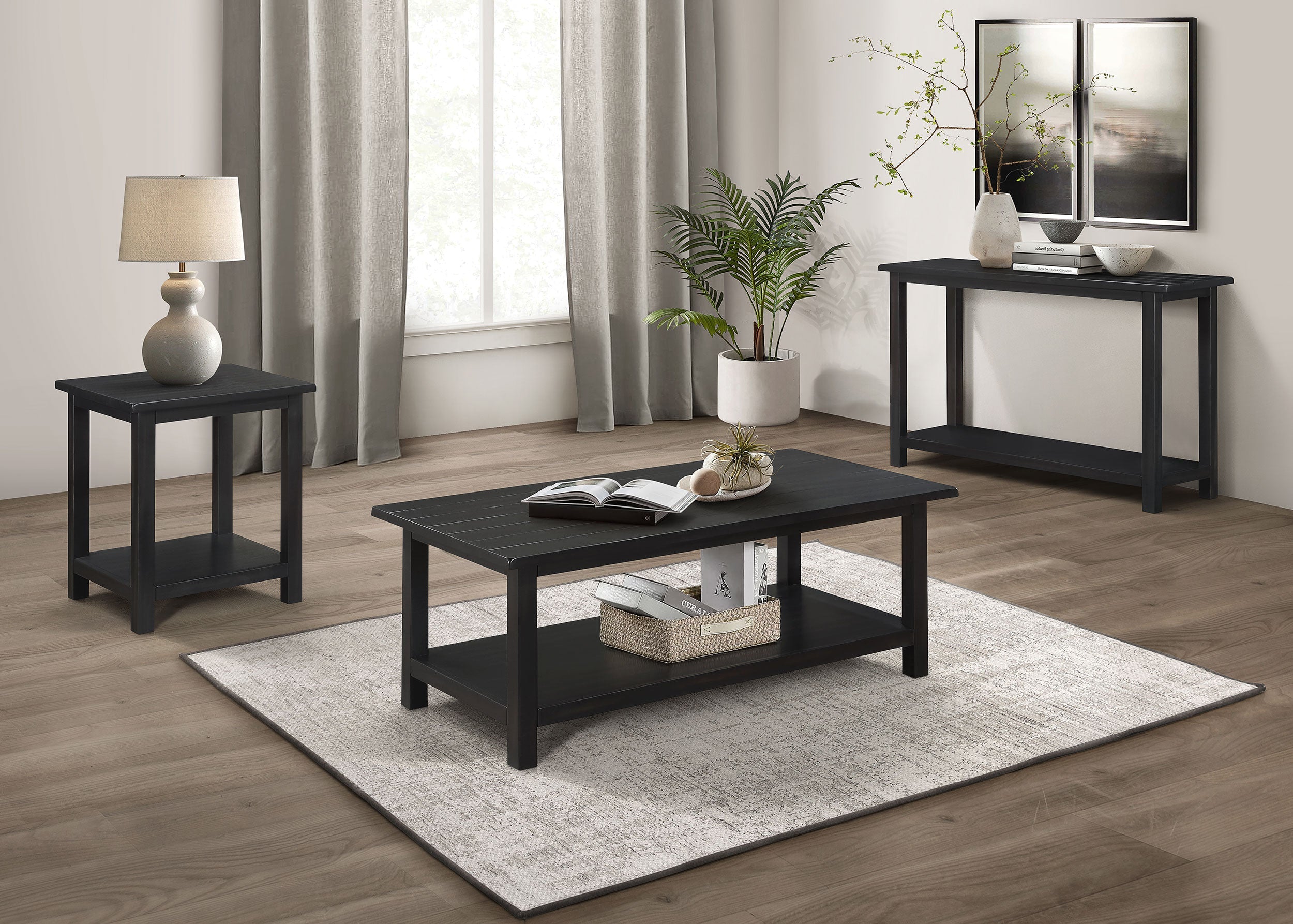 Payne Wood Entryway Sofa Console Table