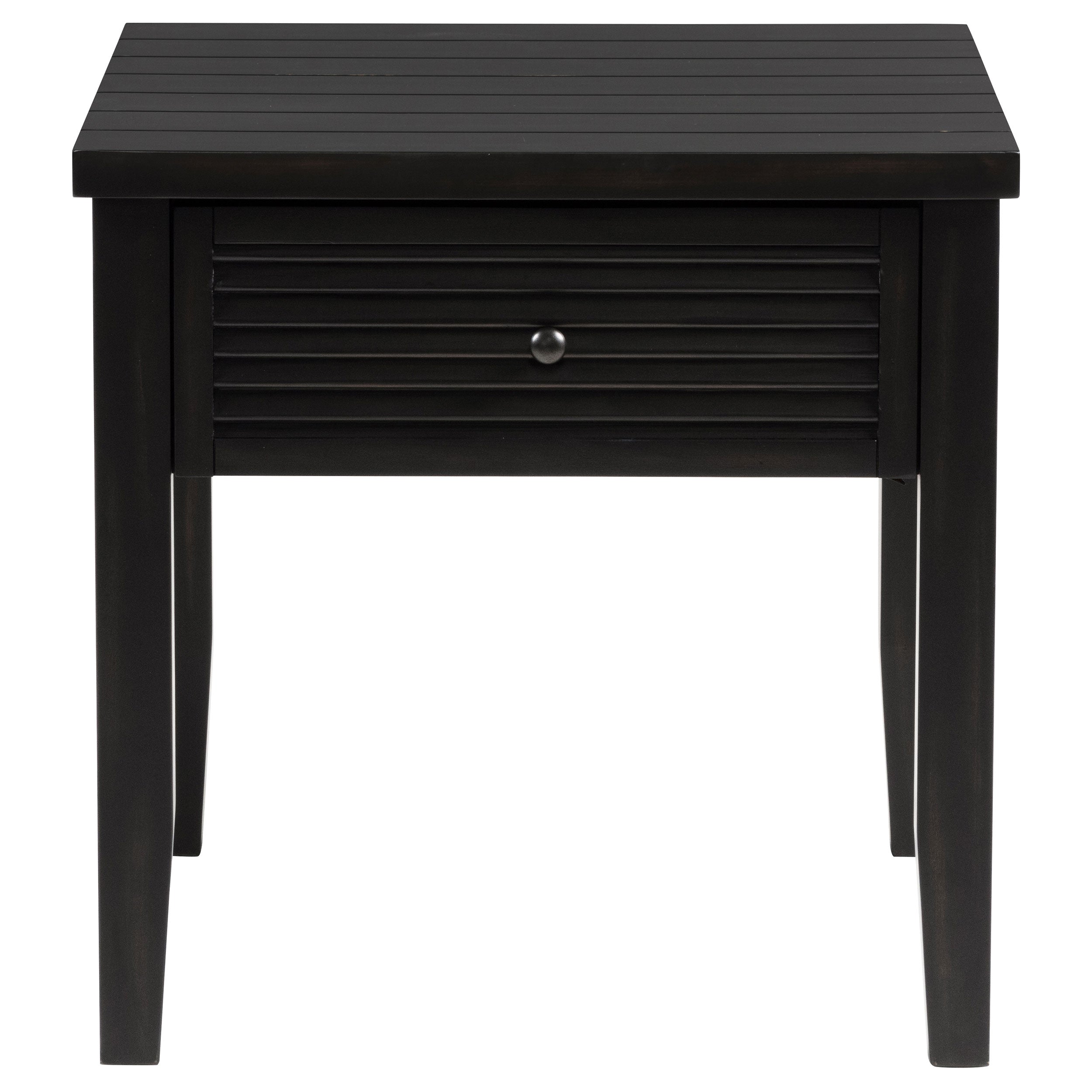 Concord Coffee and End Table Set Distressed Java