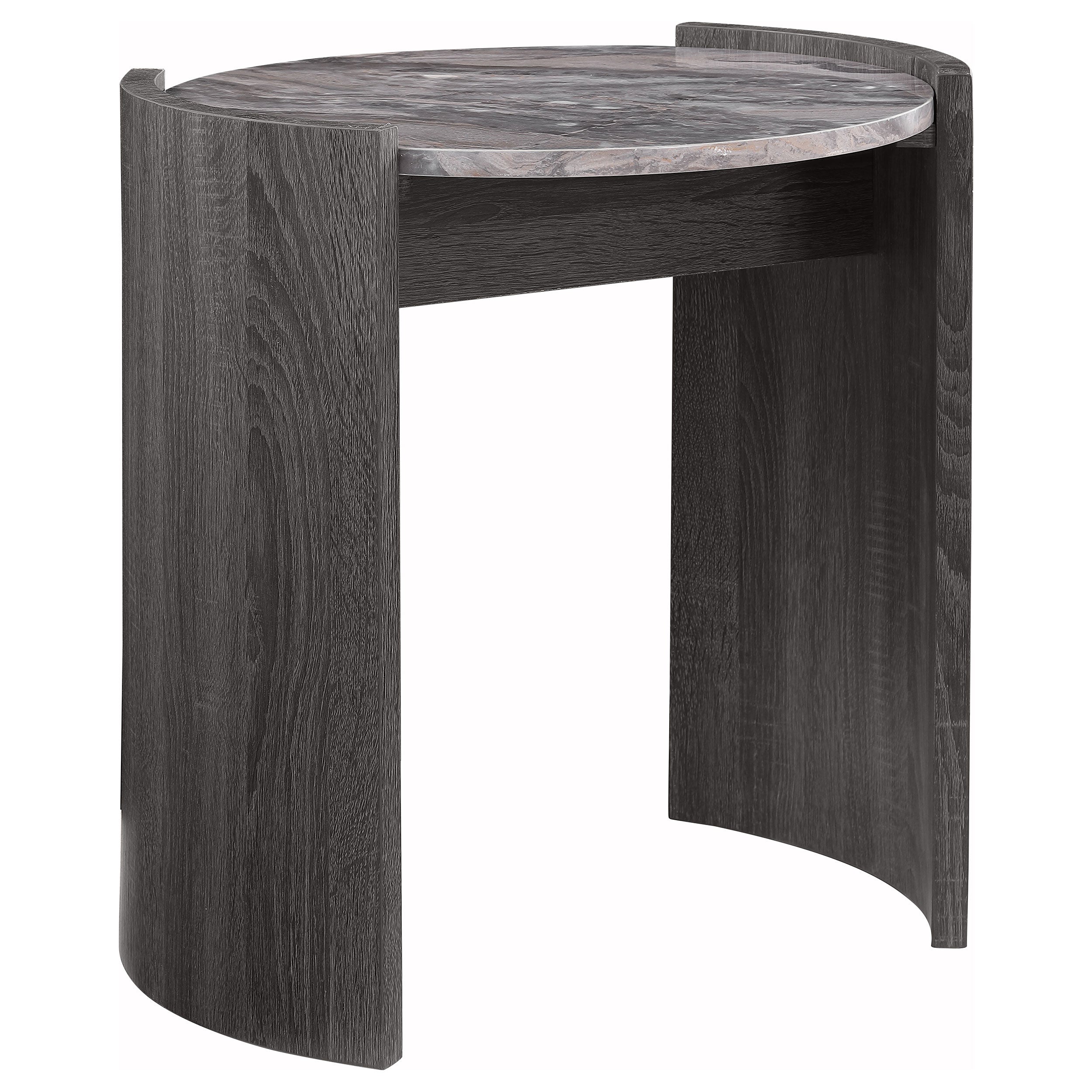 Gladstone Coffee and End Table Set Distressed Grey