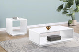 Paseo Coffee and End Table Set High Gloss