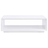 Paseo Coffee and End Table Set High Gloss