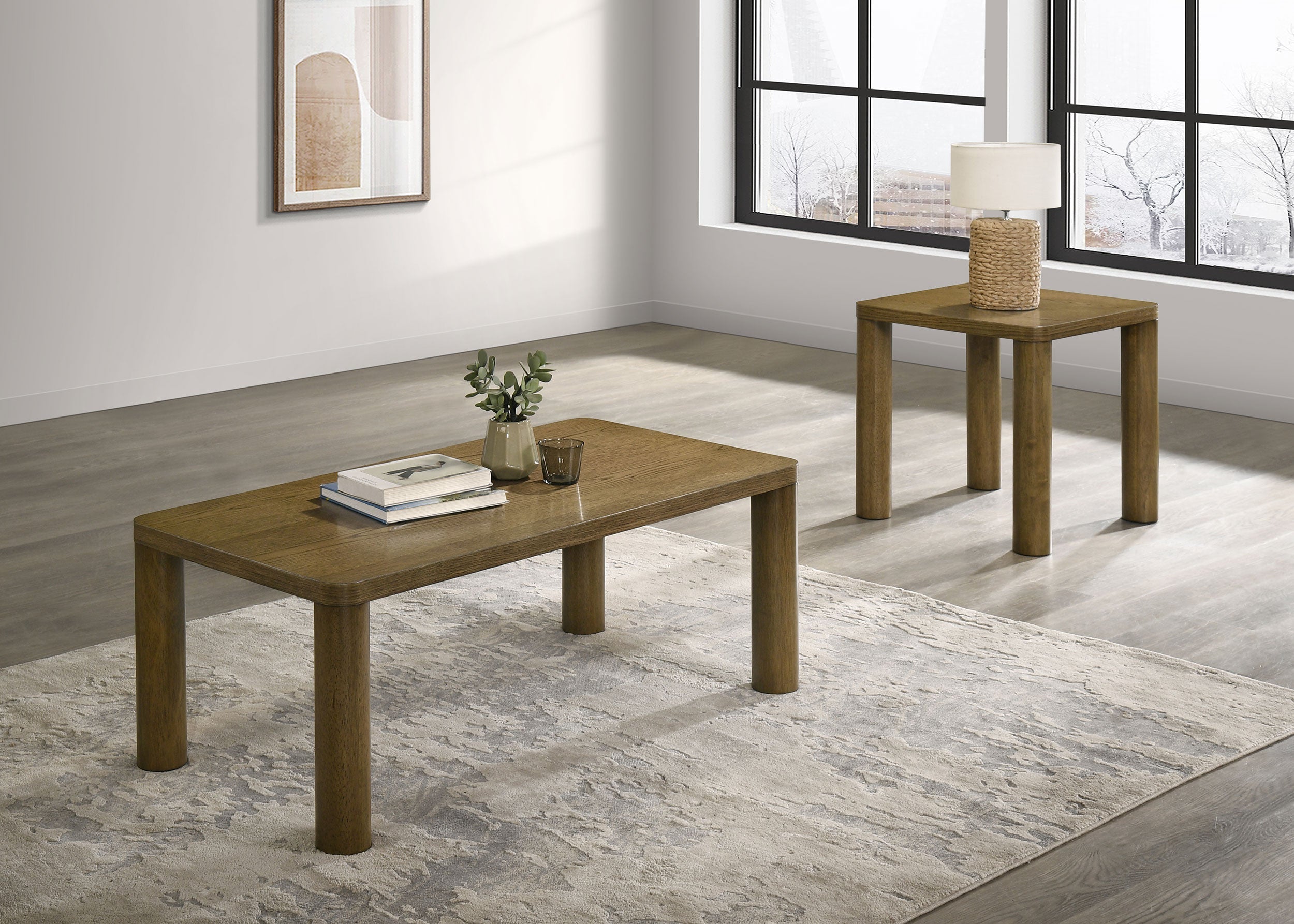 Castlewood Engineered Wood Cocktail Coffee Table