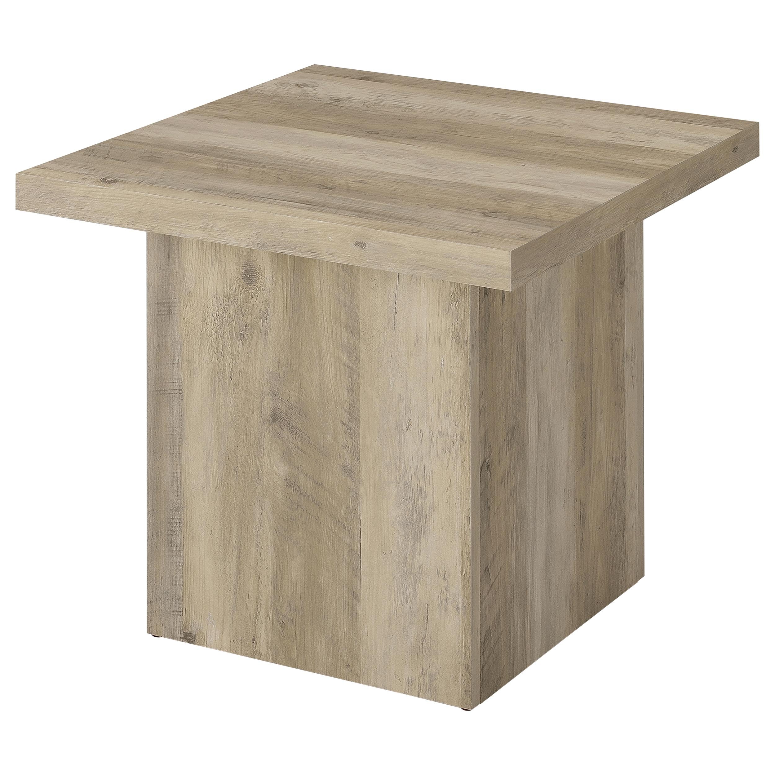 Devar Square Engineered Wood End Table