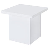 Devar Square Engineered Wood End Table