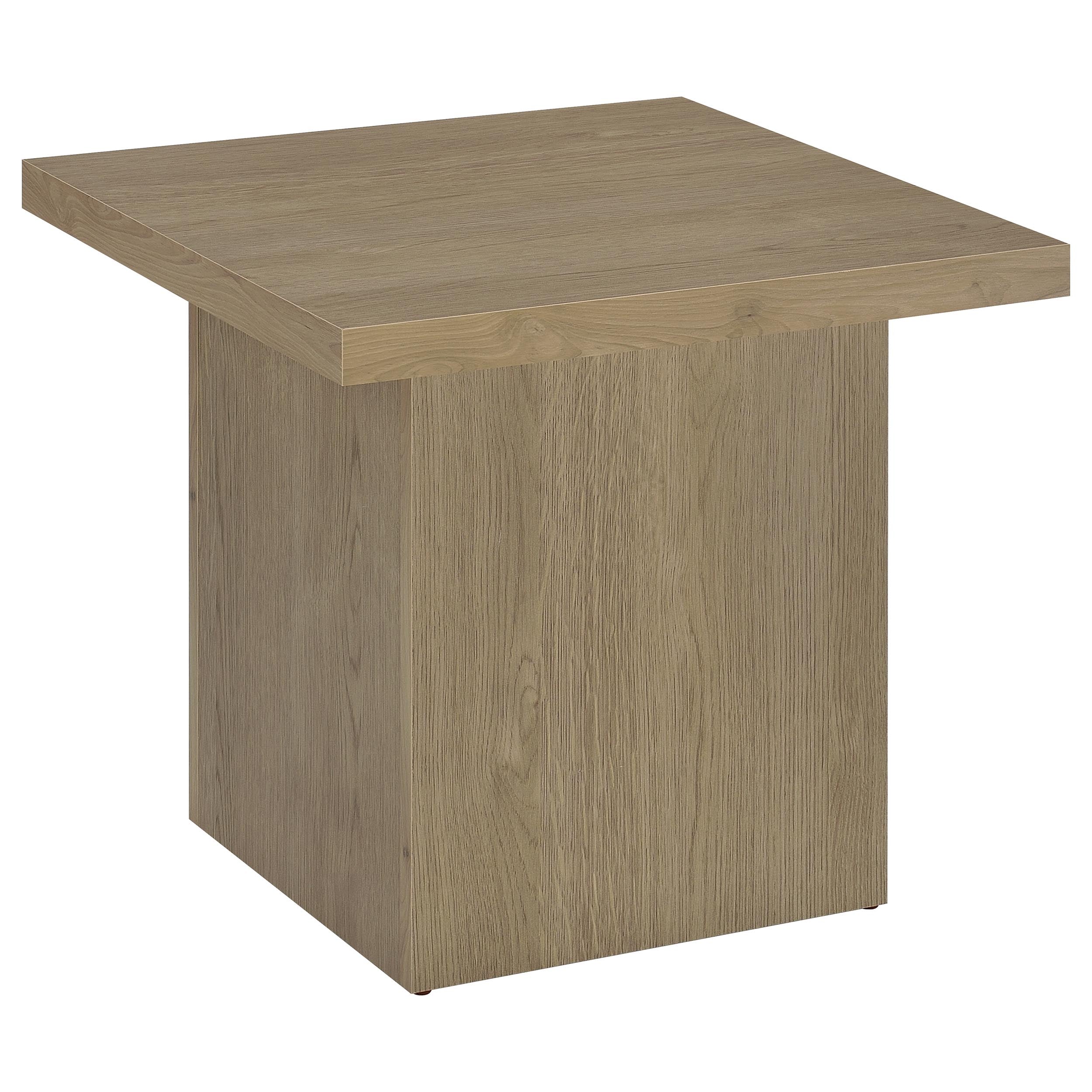 Devar Square Engineered Wood End Table