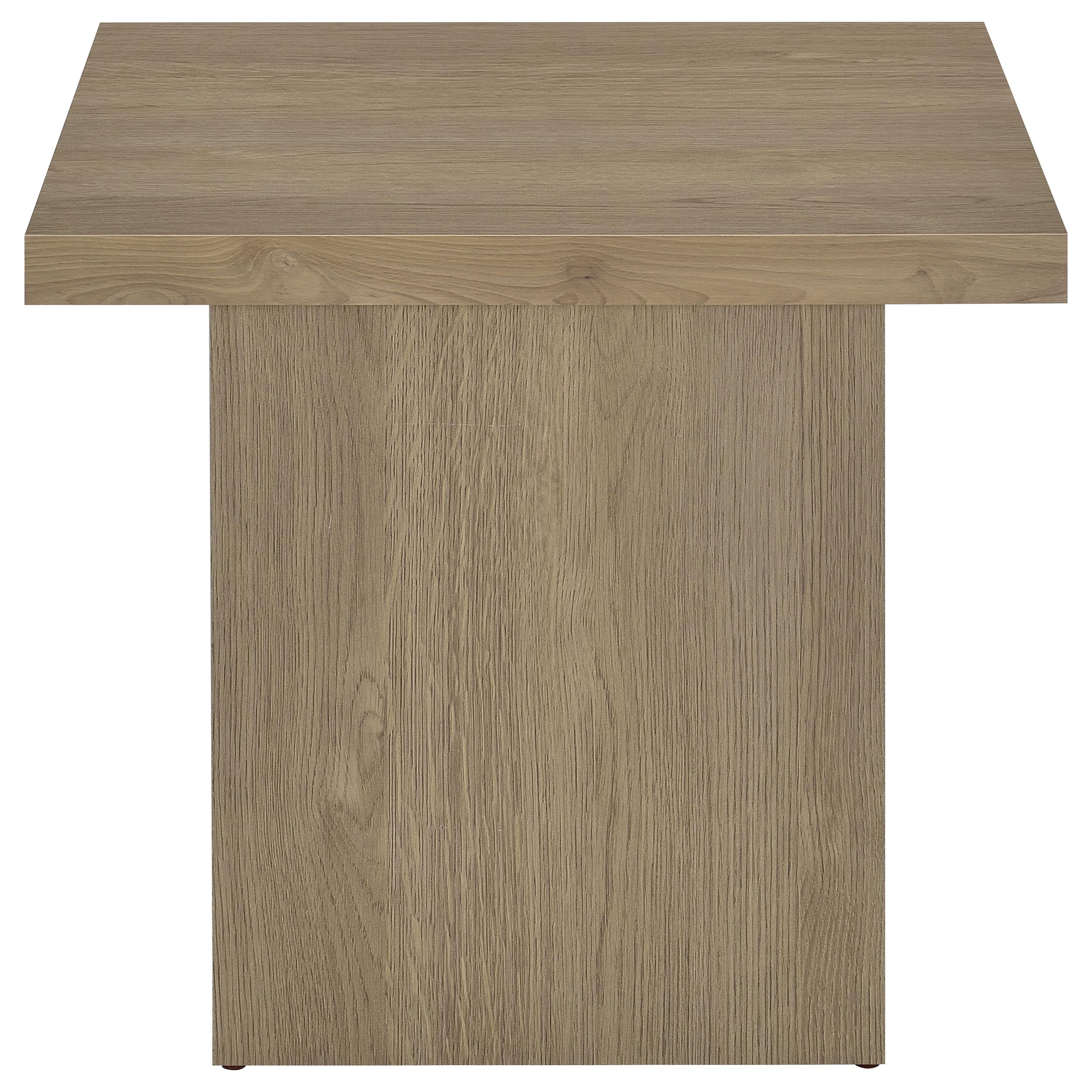 Devar Square Engineered Wood End Table