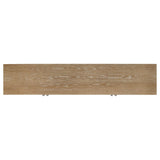 Brenham 79-inch 4-door TV Stand Media Console Washed Oak